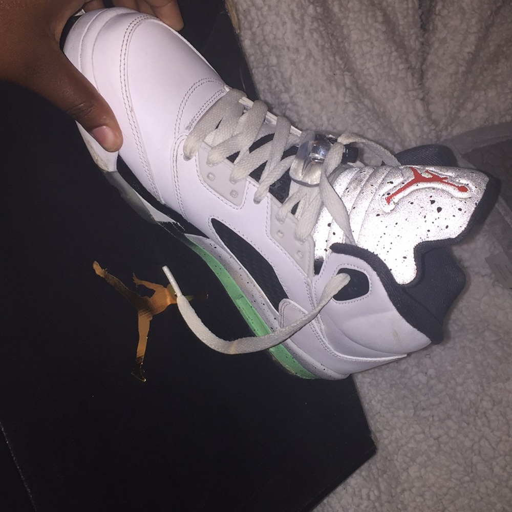 Reflective Air Jordan 5s